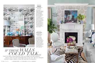 Better Homes & Gardens January 2017 Magazine Article: IF THESE WALLS COULD TALK...