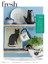 Better Homes & Gardens February 2017 Magazine Article: OBSESSED WITH CATS