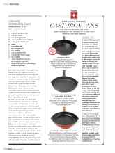 Better Homes & Gardens February 2017 Magazine Article: CAST-IRON PANS