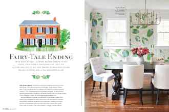 Better Homes & Gardens February 2017 Magazine Article: FAIRY-TALE ENDING