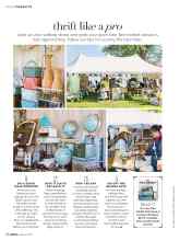 Better Homes & Gardens March 2017 Magazine Article: Thrift like a pro