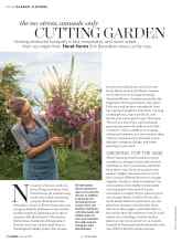 Better Homes & Gardens March 2017 Magazine Article: The no-stress, annuals-only CUTTING GARDEN
