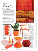 Better Homes & Gardens March 2017 Magazine Article: BHG throwback 1968 ORANGE