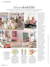 Better Homes & Gardens April 2017 Magazine Article: It's a colorful life