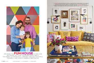 Better Homes & Gardens April 2017 Magazine Article: FUN HOUSE