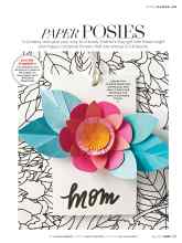 Better Homes & Gardens May 2017 Magazine Article: PAPER POSIES