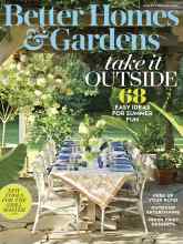 Better Homes & Gardens June 2017 Magazine Cover