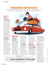 Better Homes & Gardens July 2017 Magazine Article: WEEKEND GETAWAYS