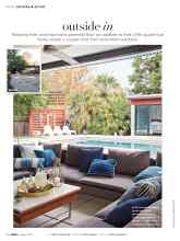 Better Homes & Gardens August 2017 Magazine Article: Outside in