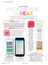 Better Homes & Gardens September 2017 Magazine Article: [STOP THE STRESS] PUT YOUR YEAR IN GEAR