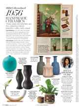 Better Homes & Gardens September 2017 Magazine Article: BH&G throwback 1956 HANDMADE CERAMICS