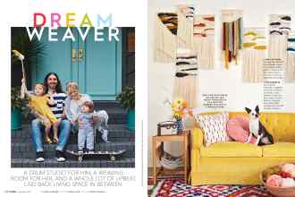 Better Homes & Gardens September 2017 Magazine Article: DREAM WEAVER