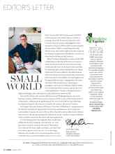 Better Homes & Gardens October 2017 Magazine Article: SMALL WORLD