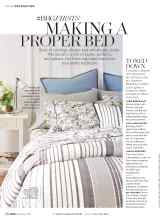 Better Homes & Gardens October 2017 Magazine Article: #BHG FIRSTS MAKING A PROPER BED