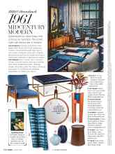 Better Homes & Gardens October 2017 Magazine Article: BH&G throwback 1961 MIDCENTURY MODERN