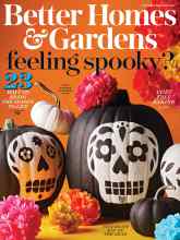 Better Homes & Gardens October 2017 Magazine Cover