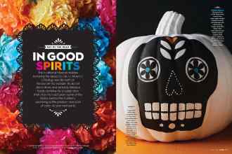 Better Homes & Gardens October 2017 Magazine Article: IN GOOD SPIRITS