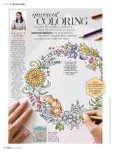 Better Homes & Gardens November 2017 Magazine Article: Queen of COLORING