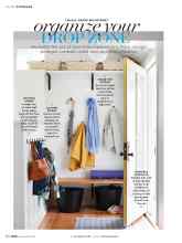 Better Homes & Gardens November 2017 Magazine Article: Organize your DROP ZONE