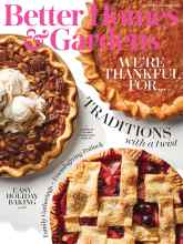 Better Homes & Gardens November 2017 Magazine Cover