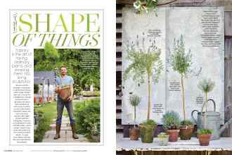 Better Homes & Gardens November 2017 Magazine Article: THE SHAPE OF THINGS