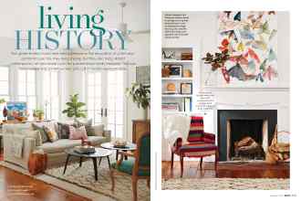 Better Homes & Gardens November 2017 Magazine Article: Living HISTORY