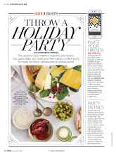 Better Homes & Gardens December 2017 Magazine Article: THROW A HOLIDAY PARTY