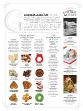 Better Homes & Gardens December 2017 Magazine Article: GINGERBREAD HOUSES