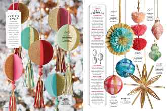 Better Homes & Gardens December 2017 Magazine Article: FIT TO TRIM