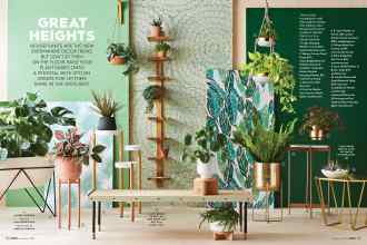 Better Homes & Gardens January 2018 Magazine Article: GREAT HEIGHTS