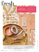 Better Homes & Gardens February 2018 Magazine Article: OBSESSED WITH METALLIC OFFICE GEAR