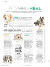 Better Homes & Gardens February 2018 Magazine Article: PETS WHO HEAL