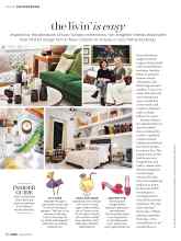 Better Homes & Gardens March 2018 Magazine Article: The livin' is easy