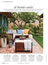 Better Homes & Gardens March 2018 Magazine Article: At-home oasis
