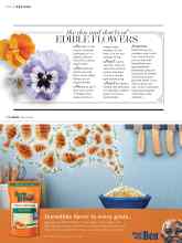Better Homes & Gardens March 2018 Magazine Article: The dos and don'ts of EDIBLE FLOWERS