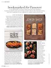 Better Homes & Gardens April 2018 Magazine Article: Bookmarked for Passover