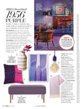 Better Homes & Gardens April 2018 Magazine Article: BH&G throwback 1956 PURPLE