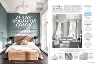 Better Homes & Gardens April 2018 Magazine Article: IN THE MOOD FOR COLOR