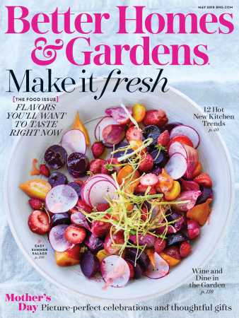 Better Homes Gardens May 2018 Magazine