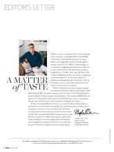 Better Homes & Gardens May 2018 Magazine Article: A MATTER of TASTE