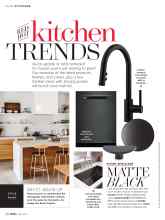 Better Homes & Gardens May 2018 Magazine Article: RED-HOT kitchen TRENDS