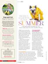 Better Homes & Gardens June 2018 Magazine Article: PROTECT YOUR PETS IN THE SUMMER