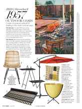 Better Homes & Gardens June 2018 Magazine Article: 1957 OUTDOOR OASIS