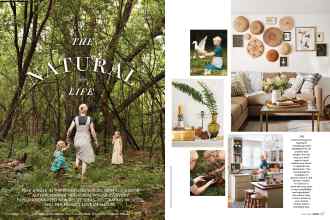 Better Homes & Gardens June 2018 Magazine Article: THE NATURAL LIFE