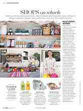 Better Homes & Gardens August 2018 Magazine Article: SHOPS on wheels