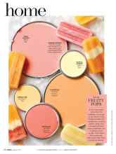 Better Homes & Gardens August 2018 Magazine Article: FRUITY POPS