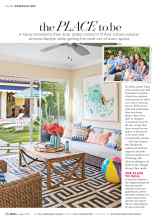 Better Homes & Gardens August 2018 Magazine Article: The PLACE to be