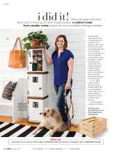 Better Homes & Gardens August 2018 Magazine Article: I did it!