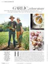 Better Homes & Gardens August 2018 Magazine Article: GARLIC, a love story