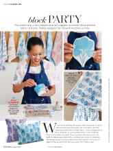 Better Homes & Gardens August 2018 Magazine Article: Block PARTY